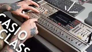 How To Music With A Boombox Keyboard | Casio KX-101