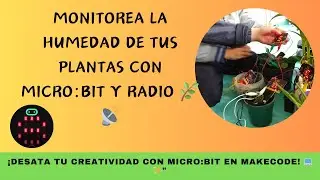 Tutorial: Transfiere Lecturas de Humedad por Radio con Micro:bit 📡✨