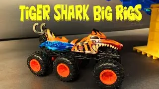 Tiger Shark Big Rigs - Hot Wheels Monster Trucks