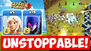 WITCHES AND HEALERS ARE UNSTOPPABLE AT TOWN HALL 13 ! TH13 Witch War Attack Strategy Clash of Clans