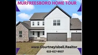 4 Bed | 3.5 Bath | 3 Car Garage | 2675 Sq Ft | 2 Levels | Murfreesboro Home Tour | Nashville Suburb