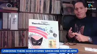 UNBOXING PAUL SIMON'S THERE GOES RYHMIN' SIMON MOFI ONE STEP 45 RPM 2 LP BOX set