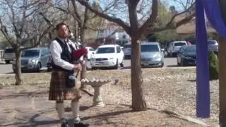Bagpipes; Colonel Robert Burns USAF J.A.G. (retired) Funeral