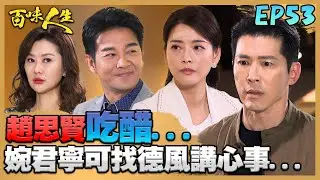 百味人生 EP53 完整版｜趙思賢吃醋婉君？寧可找德風講心事！竟發現有私生子氣找趙定遠！看到凡姝出雙入對！鍾世堂想衝進去被江重生檔下！？｜Bittersweet Destiny｜【本草萃滴精五轉系列】