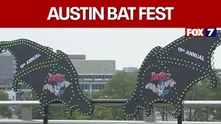 19th annual Bat Fest shuts down Austin bridge | FOX 7 Austin