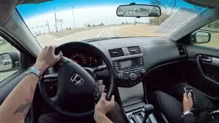 Honda Accord EX-L V6 2004 года выпуска &mdash; тест-драйв от первого лица