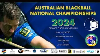 Australian Blackball National Championships 2024 - SENIOR SINGLES SEMI FINALS