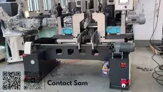 Stainless steel pipe chamfering machine