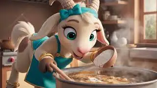 Kids Love Animal Cooking Shows! See Beni the Goat&rsquo;s Kitchen Magic! #youtubevideo