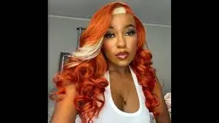 How to install a ginger blonde wig Ishowbeauty hair