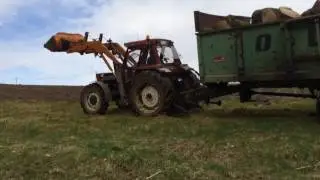 Sortie du bois avec pont moteur