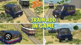 new update train add Indian vehicle 3D game mein