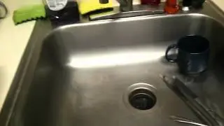 Metal mesh burned in microwave