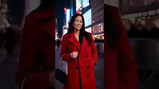 This mid-long wool-blend coat is one of those pieces that instantly pulls an outfit together