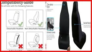 Universal High-Back Car Seat Covers: Durable Protection & Easy Style Upgrade