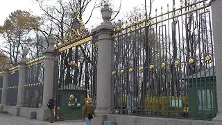 Летний Сад. Экскурсия по Санкт-Петербургу.