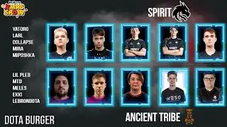 🔴[RU] TEAM SPIRIT-ANCIENT TRIBE | BetBoom Xmas Show | СПИРИТ-АТ