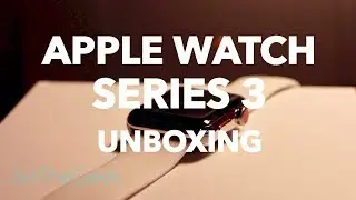 Apple Watch Series 3 (Stainless Steel) Unboxing, Setup, First Look!