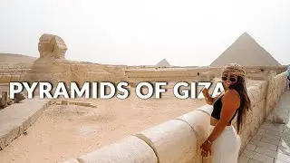 WILD NIGHTLIFE IN EGYPT CAIRO STREET DANCERS GRAND BAZAAR Seeing Giza Pyramids || Vlog 186