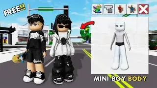 Cara Membuat BODY MINI BOY EMO (Outfit, Code & More) Di Brookhaven - Roblox