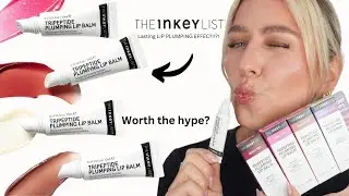 tripeptide lip plumping balm TheInkeyList Review
