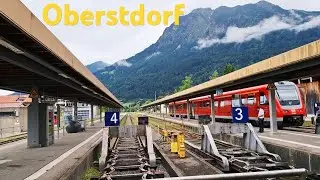 Oberstdorf 2024 Bahnhof @johannespontiac