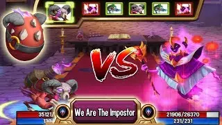 🔴Monster Legends - x3 Epic Soulfangous 120 vs Xiron Ruby level 130 review combat