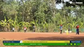 Red Rhinos vs Amaya | Mallappally Premier League Season 2 (League Matches) | Live - Mallappally pari