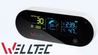 Miernik jakości powietrza Welltec AQ1 - prezentacja