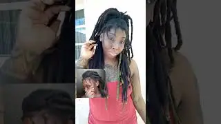 Baby locs growth in one year #babylocs #locstyles #semifreeformlocs #locs