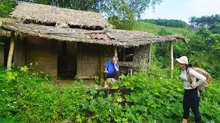 FULL VIDEO - A kind girl visited an elderly woman living alone to clean and repair her damaged house