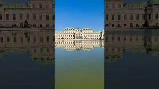 The beautiful historic building complex in Vienna. #belvedere #belvederepalace #vienna #austria #eu