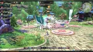 Aura Kingdom (Beta) - Vayu Eidolon Battle Gameplay [Guild Hall] [Pandas]