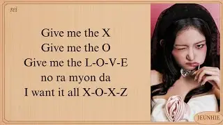IVE 'XOXZ' Easy Lyrics 