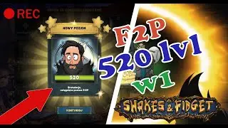 MIĘDZYNARODOWY KOCUR FREE TO PLAY (F2P) WBIJA 520 LVL -🌟TEDEIK 🚗W1 - SHAKES & FIDGET #144