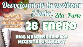 Devocional de la ma&ntilde;ana 27 Enero | Devocional | Devocionales para empezar el d&iacute;a con Dios