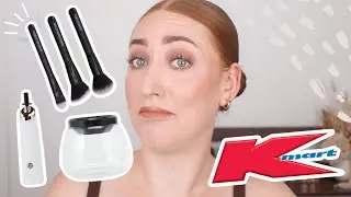 Testing Kmart OXX Spinning Makeup Brush Cleaner | $15 StylPro Dupe?? | Kmart OXX Beauty Haul