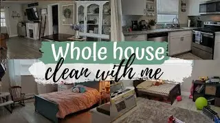 Full house clean with me || Regular cleaning motivation 2020