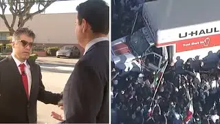 Man who drove U-Haul through anti-Iranian regime rally speaks out