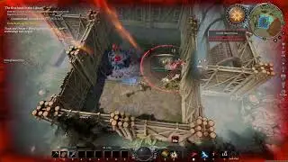 V Rising - open world pvp from farbane to cursed forest