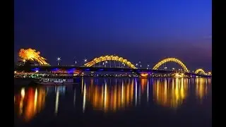 CẦU RỒNG PHUN LỬA,XỊT NƯỚC VÀ ĐỔI MÀU HD1080 | Vlog tại VN (11)
