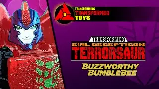 Transforming Transformer Toys Evil Decepticon Terrorsaur Buzzworthy Bumblebee #transformers