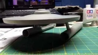 First Kitbash (TOS Miranda class) underway