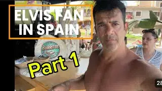 ELVIS PRESLEY FAN IN SPAIN WALK TO THE BEACH PART 1 - ALBIR ALICANTE