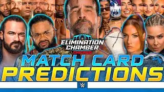 WWE Elimination Chamber 2026 Match Card Winner Predictions | Elimination Chamber 2026