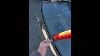 Body Shop Back Glass Reinstall 