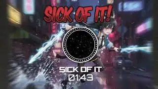 Skillet - Sick Of It (Remix) | 1-Hour Loop / Animated Visualizer ⚡️