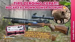 PCP BOCAP Hemat 790rb‼ SETEL AKURASI FX CROWN 500CC POWER PLENUM! Tips Zeroing Pemula Cepat!!