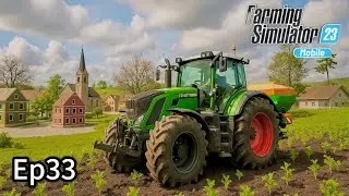 Harvest & Planting more Cotton | Farming Simulator | Neubrunn Map 🗺️ #farmingsimulator23 