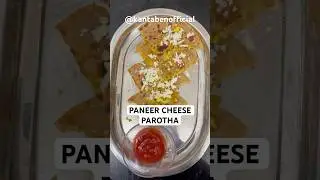Paneer Cheese Parotha | Morning breakfast | Comfort Food | Food Recipe #cooking #cheeseparatha